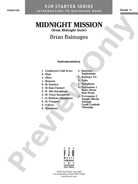 brian balmages midnight mission